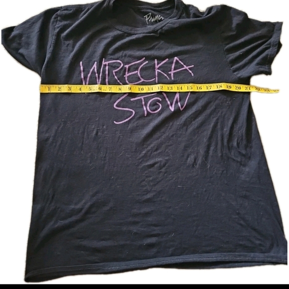 Prince Wrecka Stow Black And Purple Crew Neck Graphic Band Concert Tee L - Picture 7 of 9